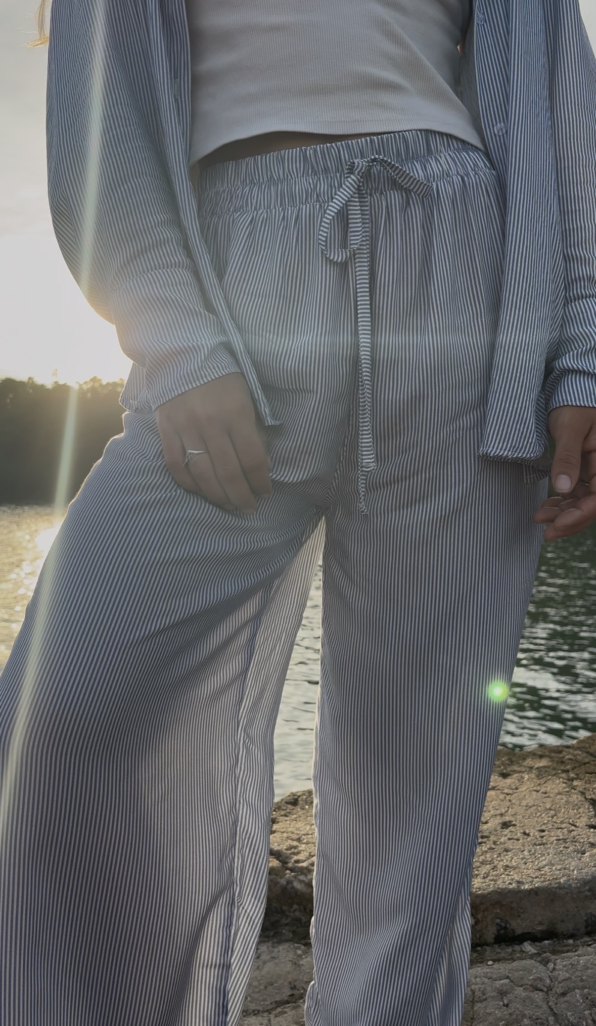 Calça Navy